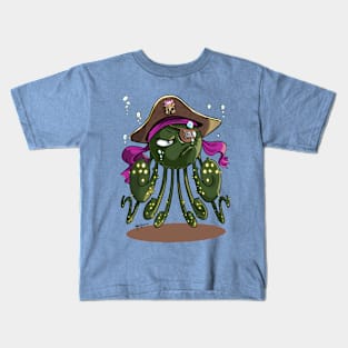 "Pirate Octopus" Kids T-Shirt